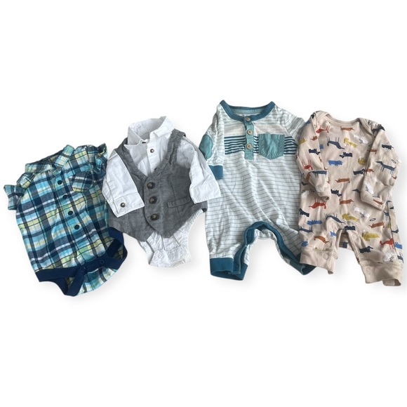 Baby Boy Clothes Bundle- Newborn (37 pieces) - Picture 2 of 8